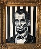 Lincoln 2014 33x29 Original Painting by Hunt Slonem - 1