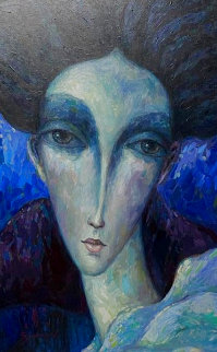 Angel 2005 40x29 Original Painting - Sergey Smirnov Angel 2005 40x29 Original Painting - Sergey Smirnov