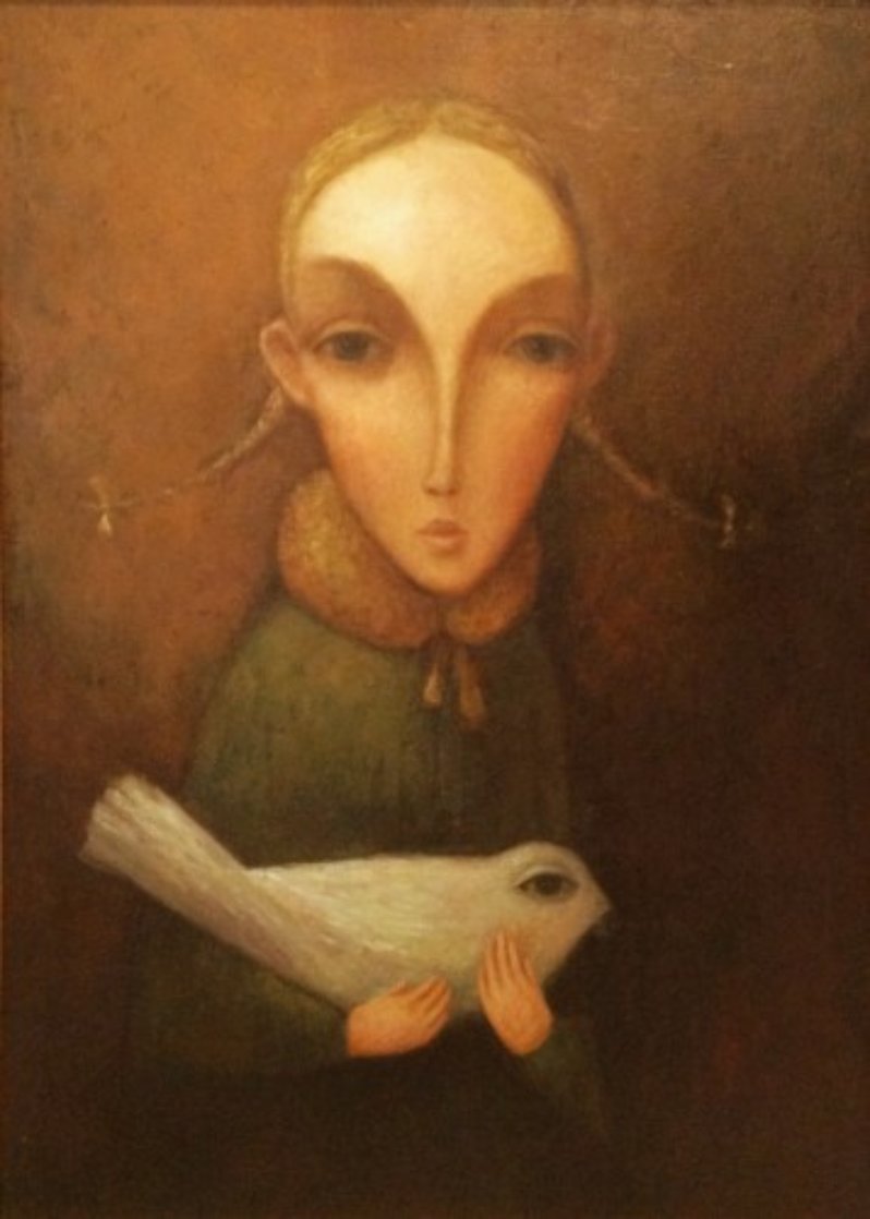 Sheltered 2002 38x40 Super Huge Original Painting by Sergey Smirnov Sheltered 2002 38x40 Super Huge Original Painting by Sergey Smirnov