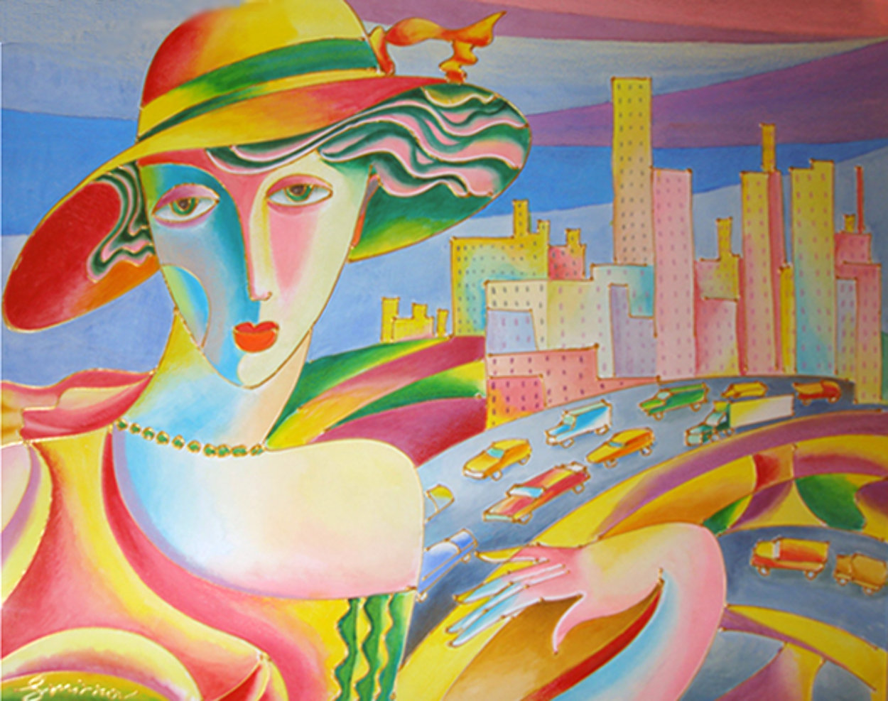 My City Watercolor 22x30 Watercolor by Igor Smirnov My City Watercolor 22x30 Watercolor by Igor Smirnov