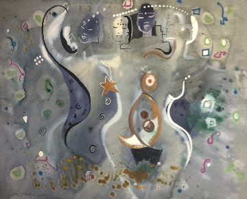 Balance Watercolor 38x46 Watercolor - Andrea Smith Balance Watercolor 38x46 Watercolor - Andrea Smith