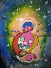Mother of Love 1988 44x30 - Huge Original Painting by Andrea Smith - 0