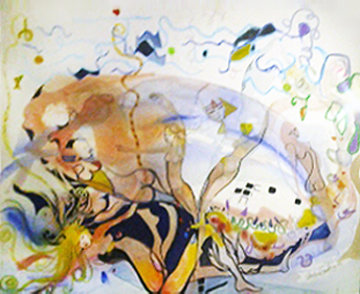 Untitled Watercolor 1983 Watercolor - Andrea Smith Untitled Watercolor 1983 Watercolor - Andrea Smith