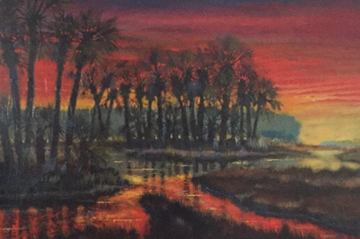 Low Country Drama 2004 36x48 Original Painting by Ford Smith Low Country Drama 2004 36x48 Original Painting by Ford Smith