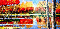 Panoramic Repose 2006 30x54 Huge  Original Painting by Ford Smith - 0