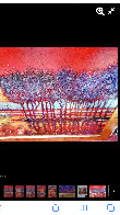 Vivid Peace 2003 43x54 Huge Original Painting by Ford Smith - 4