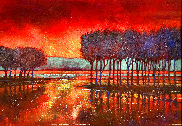 Vivid Peace 2003 43x54 Super Huge Original Painting - Ford Smith Vivid Peace 2003 43x54 Super Huge Original Painting - Ford Smith
