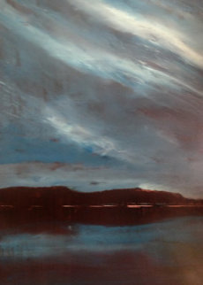 Night Shimmers 48x36 Huge Original Painting - Ford Smith Night Shimmers 48x36 Huge Original Painting - Ford Smith