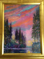 Night Shimmers 36x24 Original Painting by Ford Smith - 1