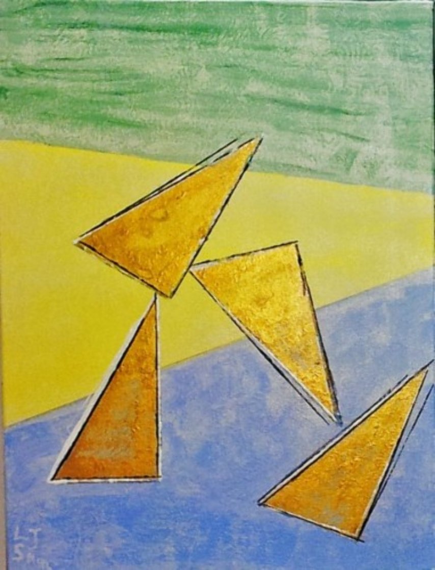 Tumbiling Tri 2013 24x18 Original Painting by L.J. Smith Tumbiling Tri 2013 24x18 Original Painting by L.J. Smith