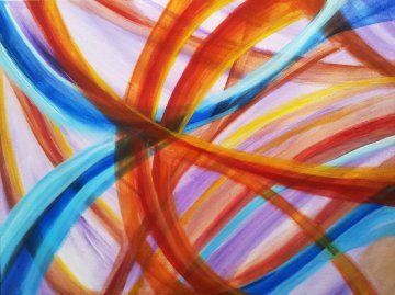 Ubiquitous 2013 18x24 Original Painting - L.J. Smith Ubiquitous 2013 18x24 Original Painting - L.J. Smith