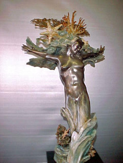 Devonian Seafan Bronze Sculpture 24 in Sculpture - M. L. Snowden Devonian Seafan Bronze Sculpture 24 in Sculpture - M. L. Snowden
