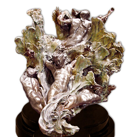 Sea Creates Bronze Sculpture 2000 56 in - Huge Sculpture - M. L. Snowden
