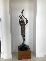 Angstrom Bronze Sculpture  2007  72 in Lifesize Sculpture by M. L. Snowden - 1