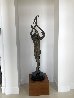 Angstrom Bronze Sculpture 2007 72 in - Lifesize Sculpture by M. L. Snowden - 1