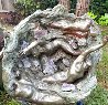 Amethyst Geode Central Bronze Sculpture 2005 26 in Sculpture by M. L. Snowden - 1