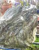 Amethyst Geode Central Bronze Sculpture 2005 26 in Sculpture by M. L. Snowden - 8