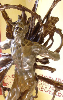 Solaris Bronze Sculpture 2006 45 in Sculpture - M. L. Snowden