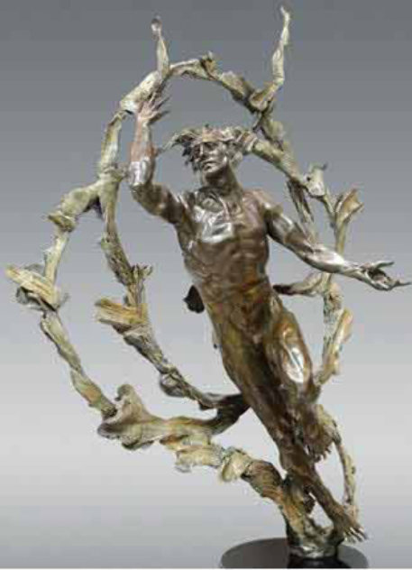 Starfire Polaris Bronze Sculpture 20 in Sculpture by M. L. Snowden