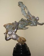 Spiral Helix Y Bronze Sculpture 50 in Sculpture by M. L. Snowden - 0 Spiral Helix Y Bronze Sculpture 50 in Sculpture by M. L. Snowden - 0