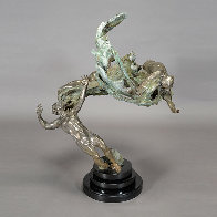 Spiral Helix Y Bronze Sculpture 50 in Sculpture by M. L. Snowden - 3 Spiral Helix Y Bronze Sculpture 50 in Sculpture by M. L. Snowden - 3