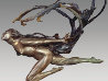 Wind Scarf Bronze Sculpture 25 in Sculpture by M. L. Snowden - 1
