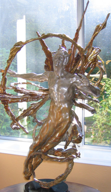 Solaris Bronze Sculpture 2006 39 in Sculpture by M. L. Snowden