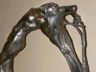 Lightwave Bronze Sculpture 2008 37 in Sculpture by M. L. Snowden - 3