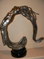 Lightwave Bronze Sculpture 2008 37 in Sculpture by M. L. Snowden - 1