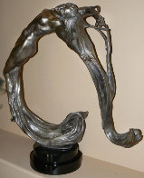 Lightwave Bronze Sculpture 2008 37 in Sculpture by M. L. Snowden - 2
