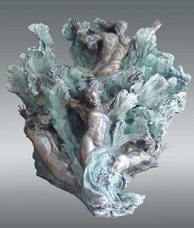 Sea Creates Bronze Sculpture 55 in Sculpture - M. L. Snowden Sea Creates Bronze Sculpture 55 in Sculpture - M. L. Snowden