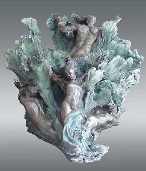 Sea Creates Bronze Sculpture 55 in Sculpture by M. L. Snowden Sea Creates Bronze Sculpture 55 in Sculpture by M. L. Snowden