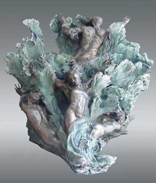 Sea Creates Bronze Sculpture 55 in Sculpture by M. L. Snowden