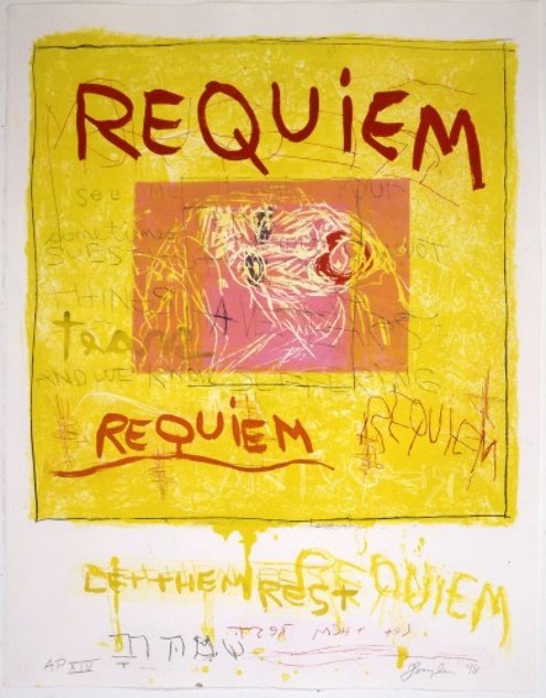 Requiem (Let Them Rest) 1998 HS Limited Edition Print by Joan Snyder