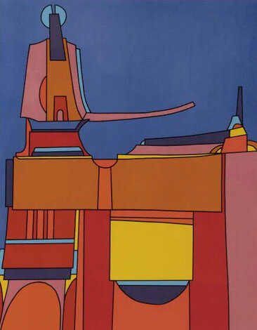 City of Y AP Limited Edition Print - Edward Sokol