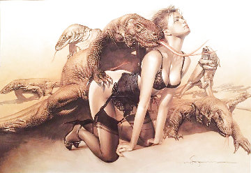 Print Number 65 Limited Edition Print - Hajime Sorayama Print Number 65 Limited Edition Print - Hajime Sorayama