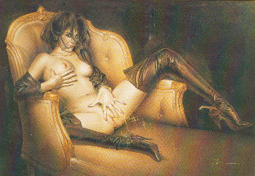 Untitled Print, No. 59 Limited Edition Print - Hajime Sorayama Untitled Print, No. 59 Limited Edition Print - Hajime Sorayama