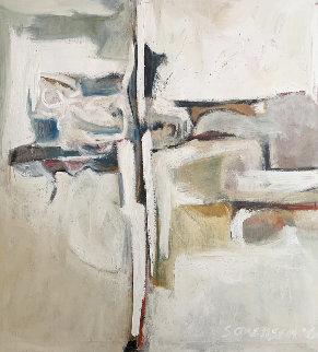 Untitled Abstract Painting 1960 48x44 Original Painting - Don Sorenson Untitled Abstract Painting 1960 48x44 Original Painting - Don Sorenson