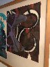 Shoulder Linocut 1992 45x71 Huge Mural Size Lithograoh Limited Edition Print by Steven Sorman - 4