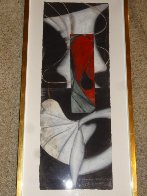 Wherein Thereafter 1991 27x13 Works on Paper (not prints) by Steven Sorman - 3 Wherein Thereafter 1991 27x13 Works on Paper (not prints) by Steven Sorman - 3