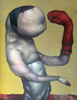 So Far Away, Doesn't Anybody Stay in One Place Anymore? 2001 27x33 Original Painting - Joe Sorren So Far Away, Doesn't Anybody Stay in One Place Anymore? 2001 27x33 Original Painting - Joe Sorren