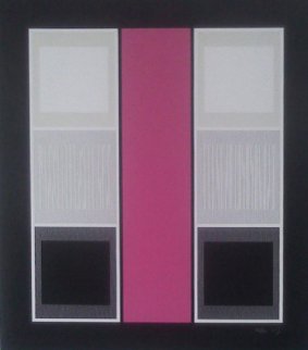 Beabourg 1980 28x24 Limited Edition Print - Jesus Rafael Soto Beabourg 1980 28x24 Limited Edition Print - Jesus Rafael Soto