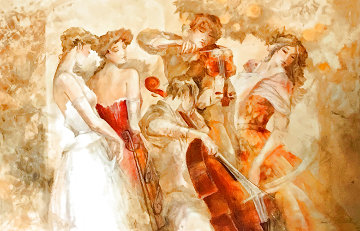 Muses 2008 27x40 Super Huge Limited Edition Print - Lena Sotskova Muses 2008 27x40 Super Huge Limited Edition Print - Lena Sotskova