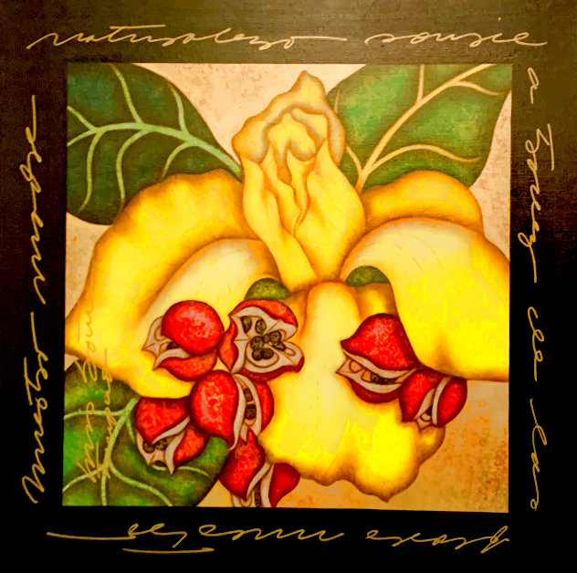Emotion Throughout Color - Yellow Iris 2014 Limited Edition Print by Luis Sottil
