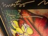 Emotions Through Color: Red Iris 2014 - Framed - Canvas Limited Edition Print by Luis Sottil - 3