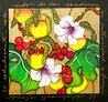 Garden in Tampico 2001 60x60 - Oil on Canvas - Huge - Mexico Original Painting by Luis Sottil - 0