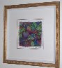 Kaleidoscope of Plums 1994 30x30 Original Painting by Luis Sottil - 1