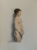 Nude Woman, Portfolio of 2 LIthograph 1980 Limited Edition Print by Raphael Soyer - 1