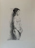 Nude Woman, Portfolio of 2 LIthograph 1980 Limited Edition Print by Raphael Soyer - 2