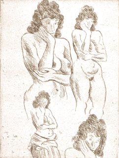 Study I Limited Edition Print - Raphael Soyer Study I Limited Edition Print - Raphael Soyer